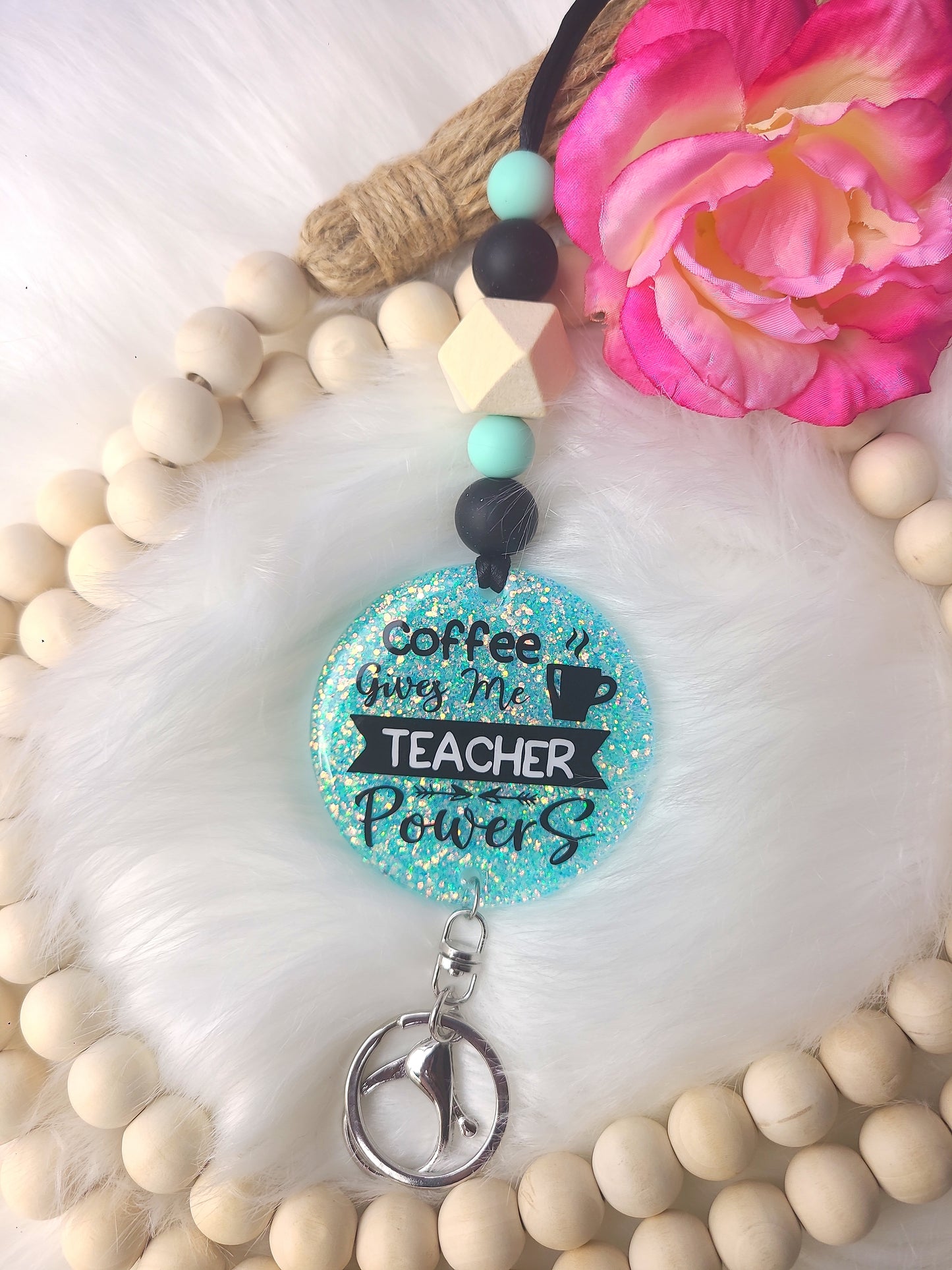 Coffee Powers Lanyard (RTS)