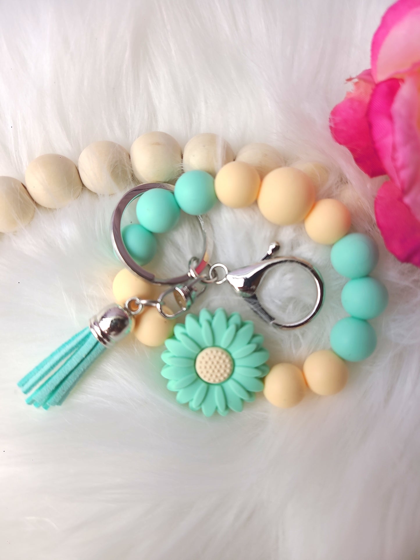 Sunflower Wristlet (RTS)