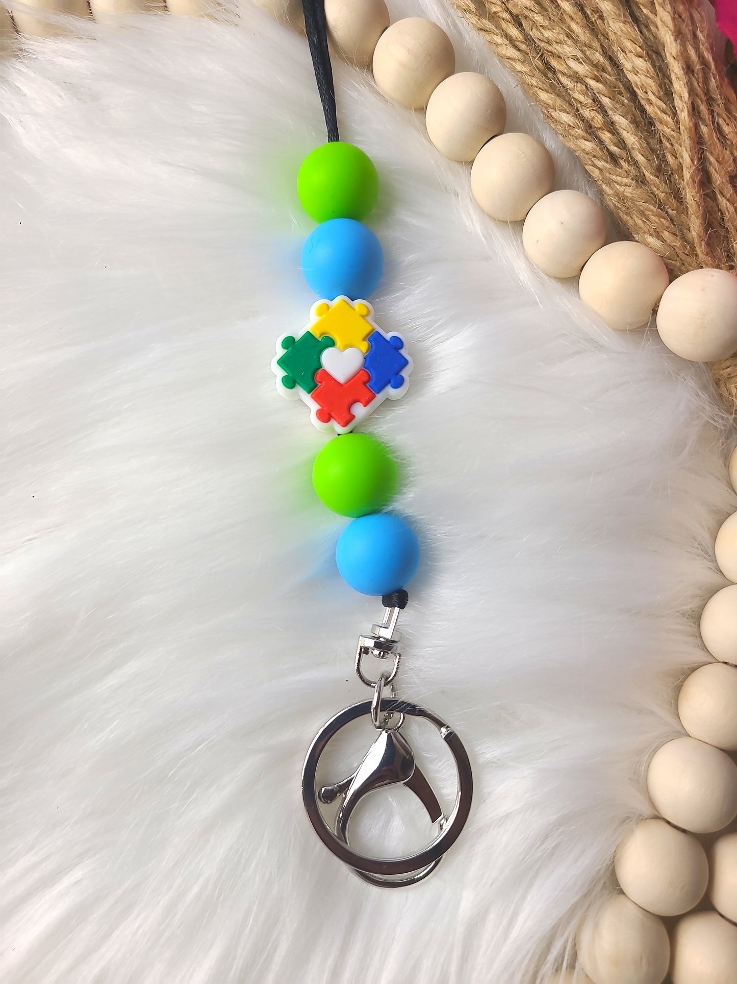 Autism Awareness Lanyard (RTS)