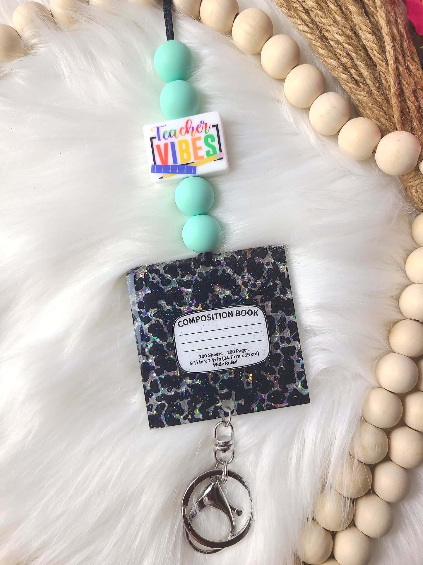 Teacher Vibes Lanyard (RTS)