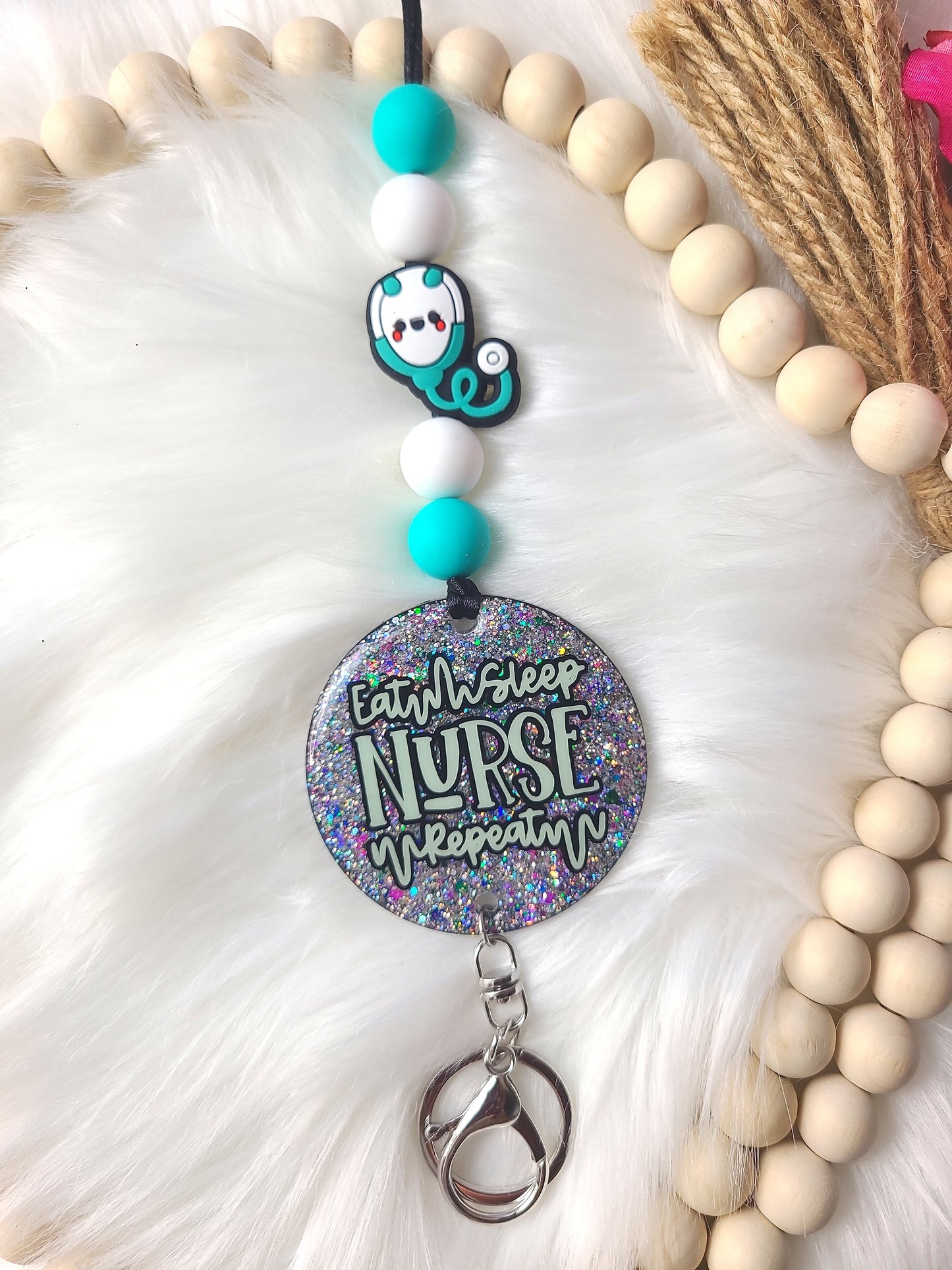 Sleep, Nurse, Repeat Lanyard (RTS)
