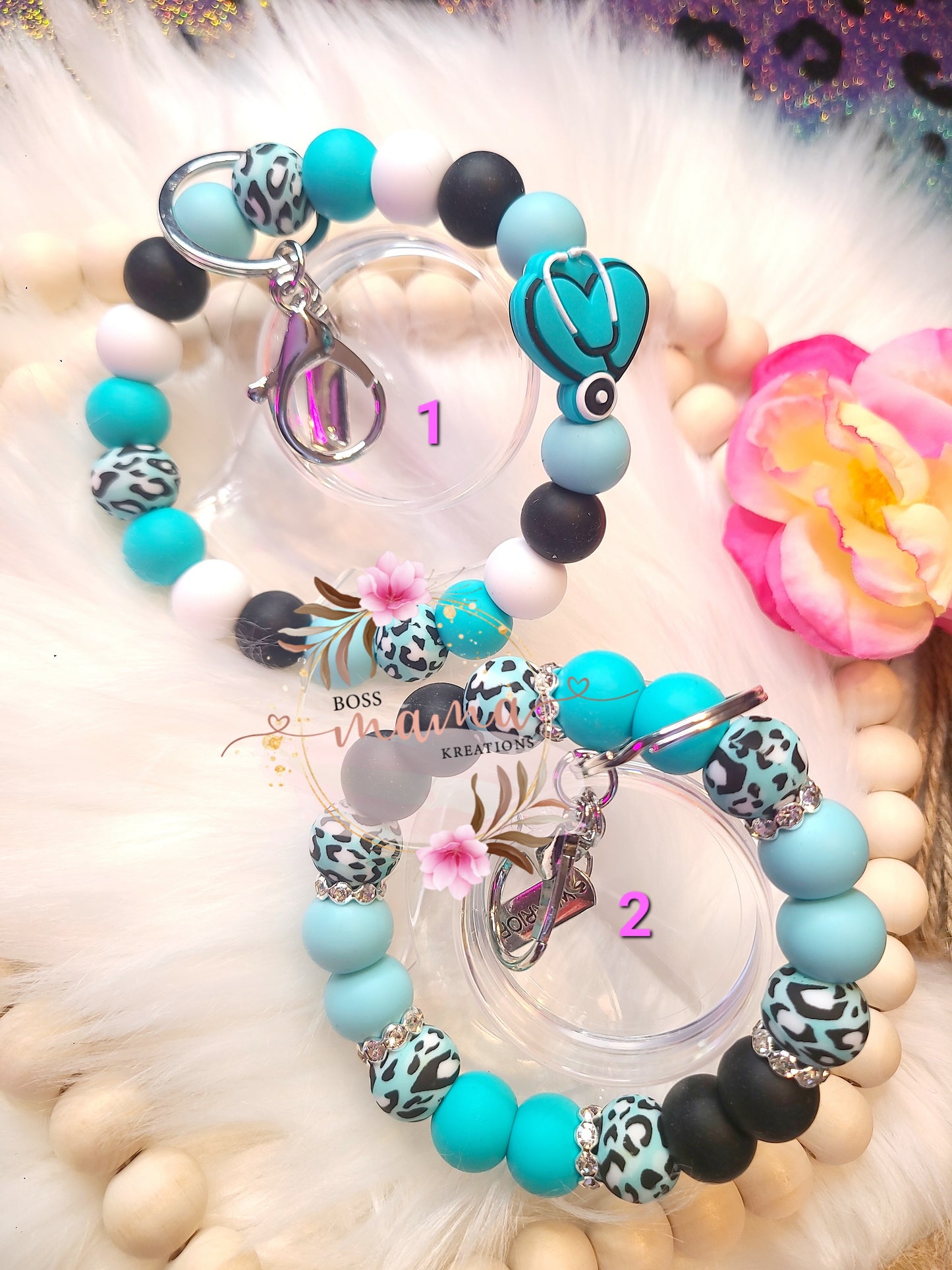 Cool Caribbean Wristlet (RTS)