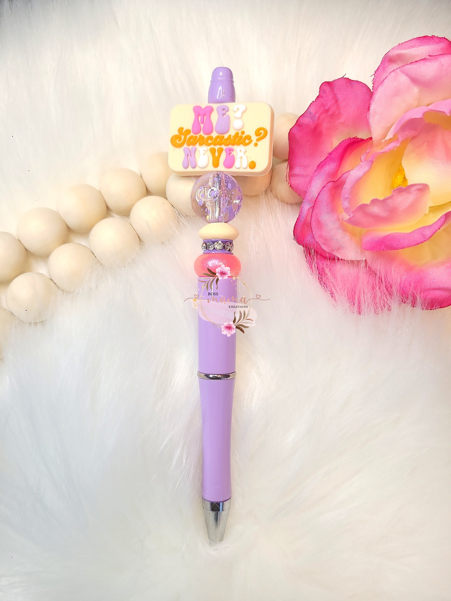 Sarcastic Beaded (RTS)