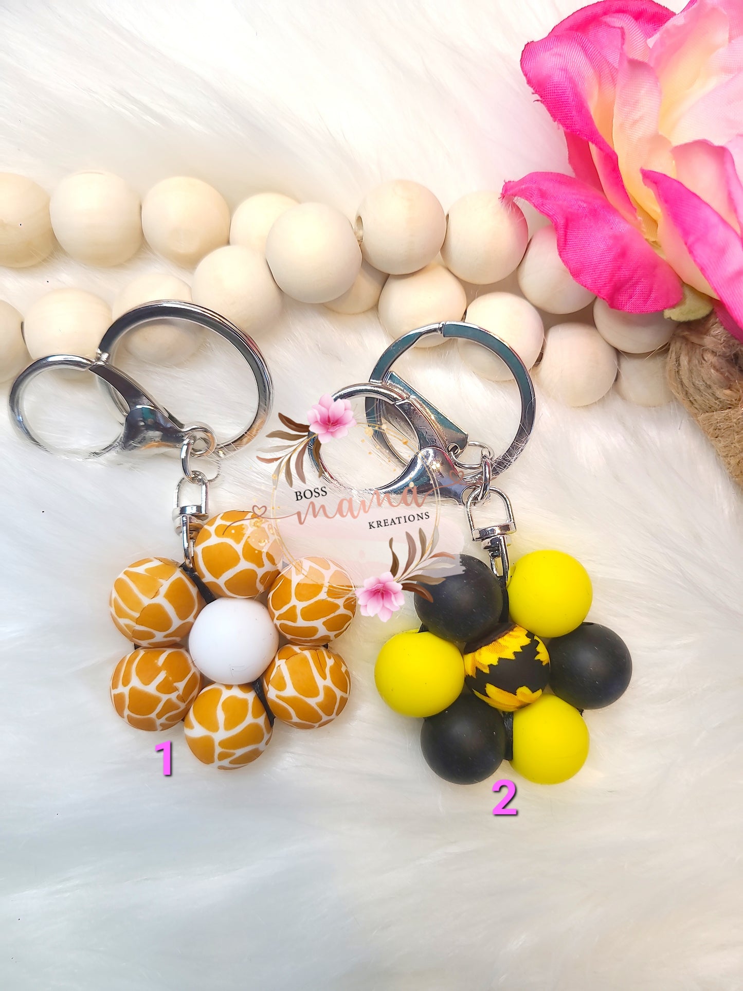 Floral Mini Keychain (RTS)