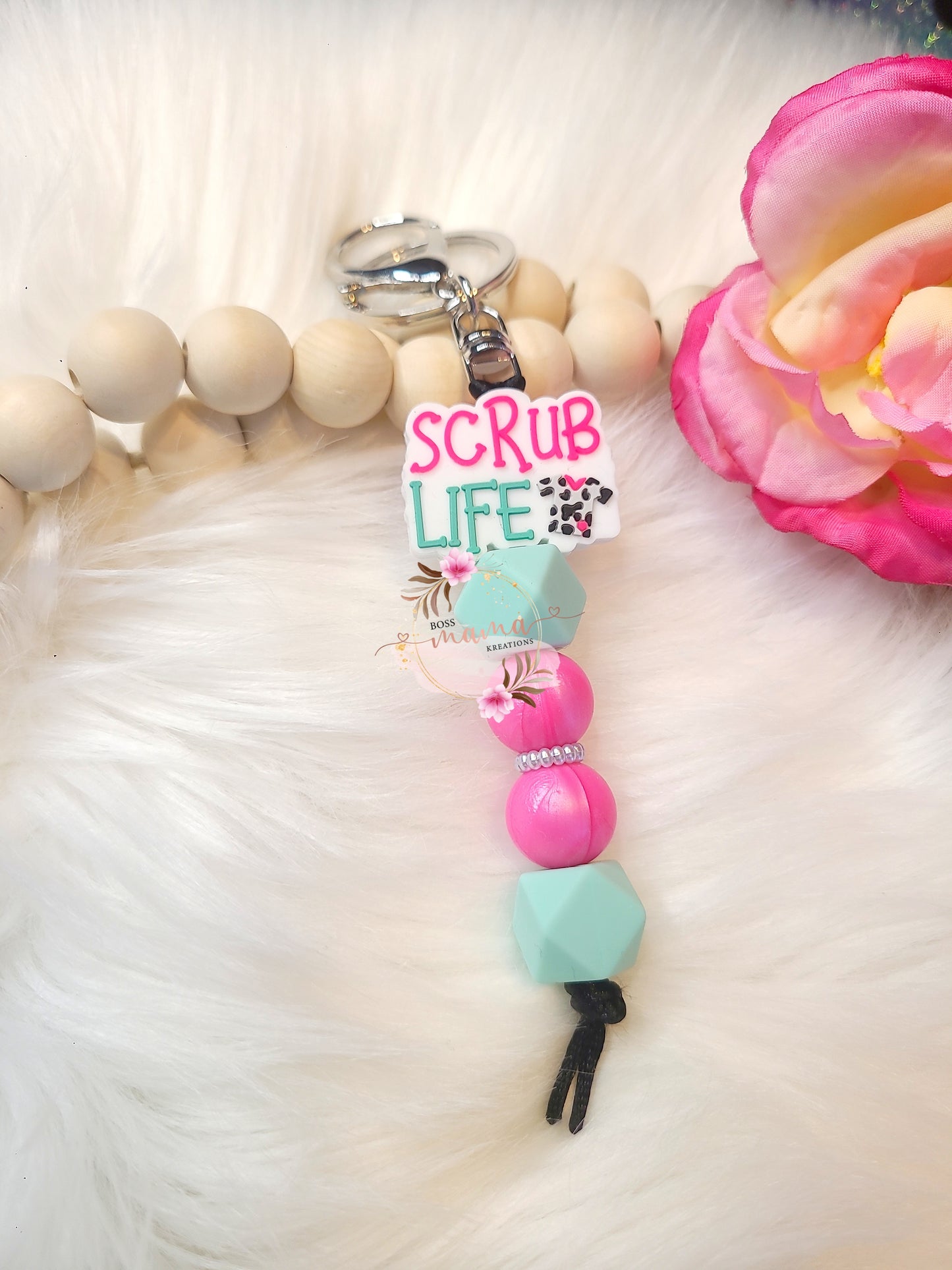 Scrub Life Bar Keychain (RTS)