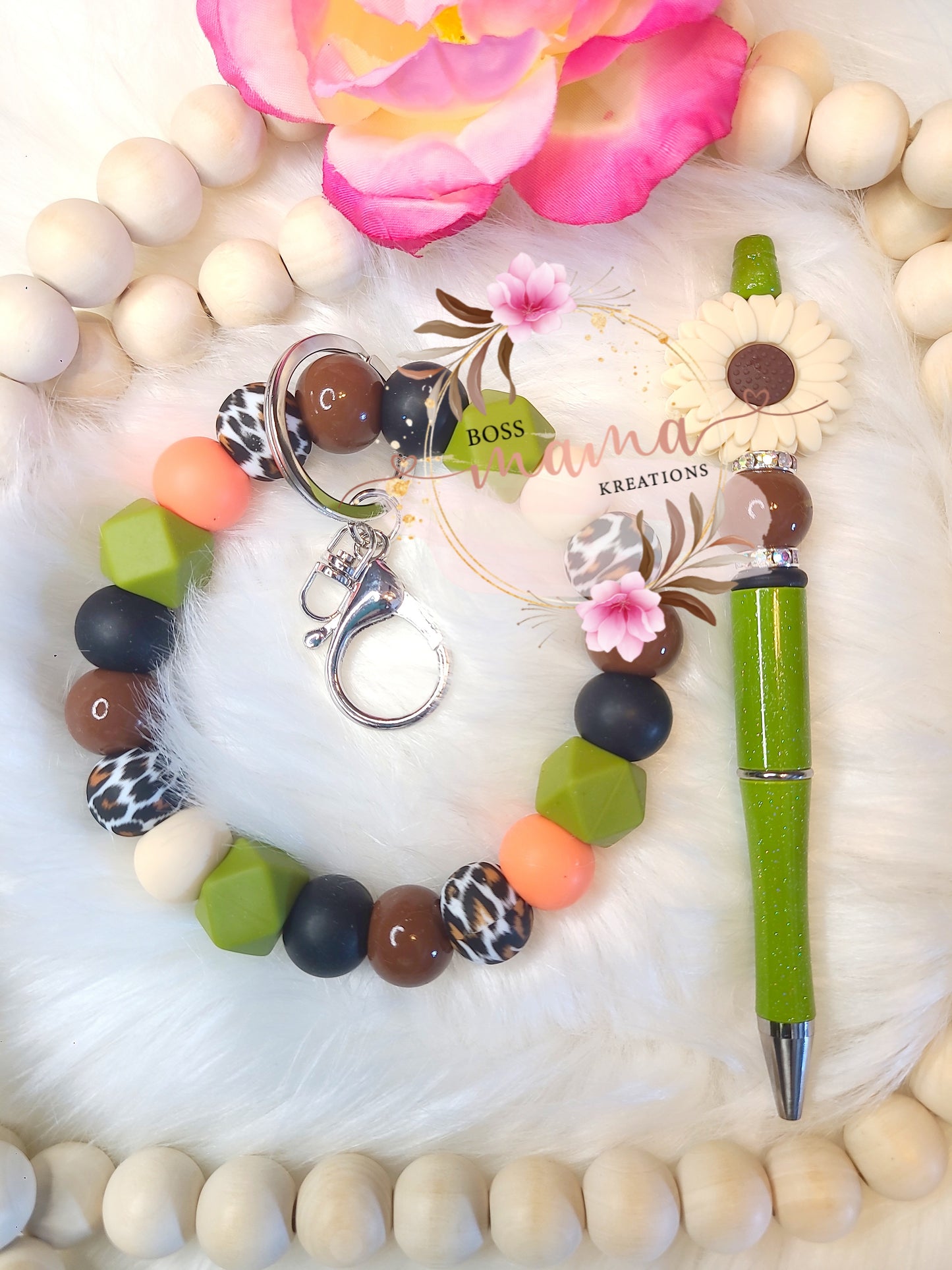 Floral Leopard Set (RTS)