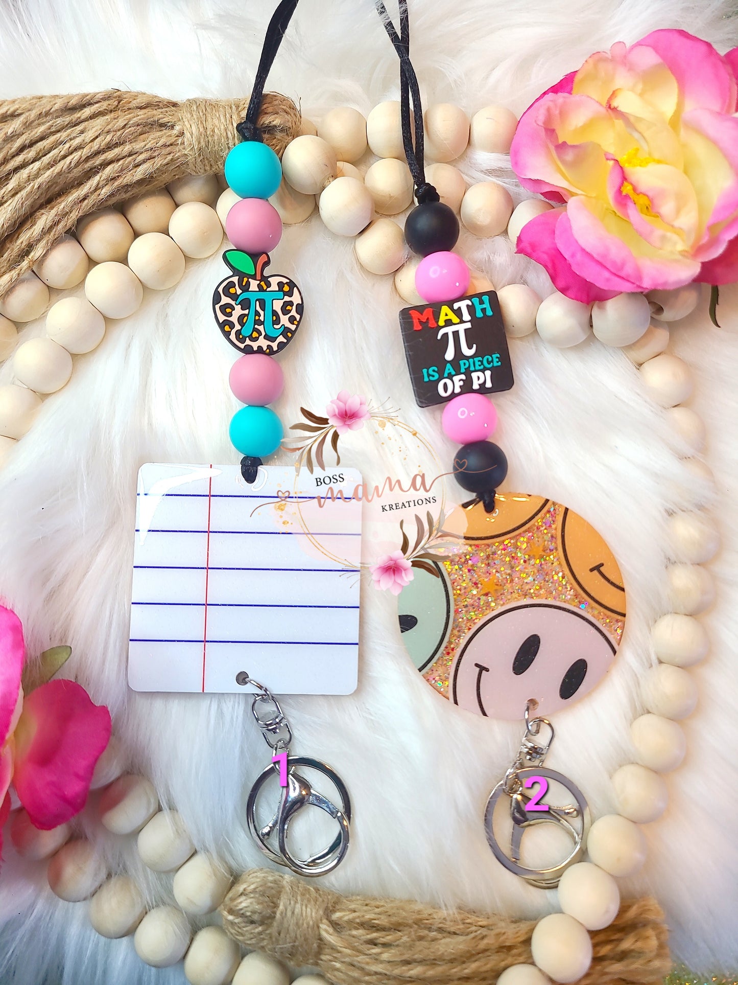 Math Teacher Lanyard (RTS)