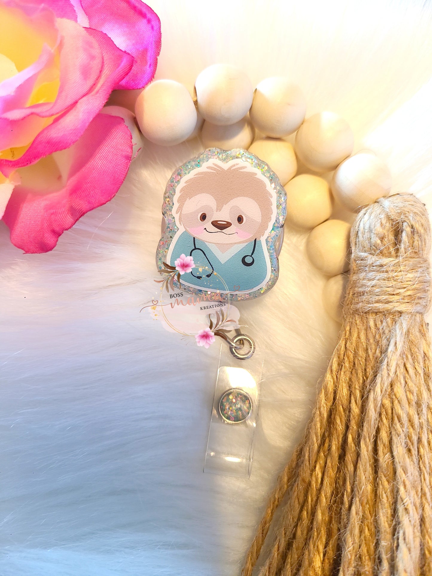 Sloth in Scrubs Badge (RTS)