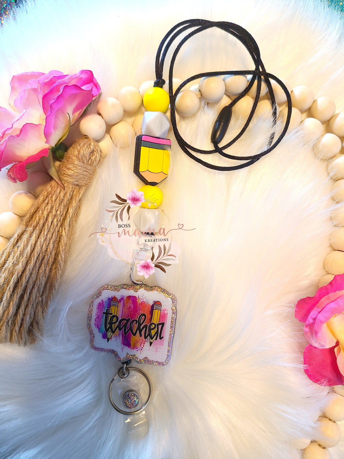 Teacher Badge Lanyard (RTS)