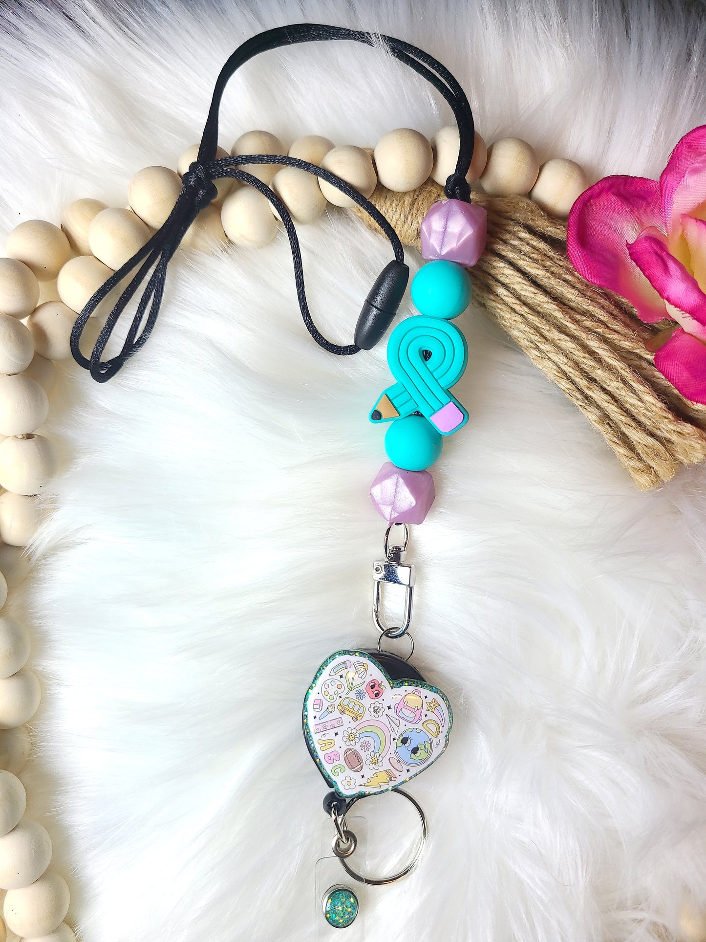 Heart Stuff Badge Lanyard (RTS)