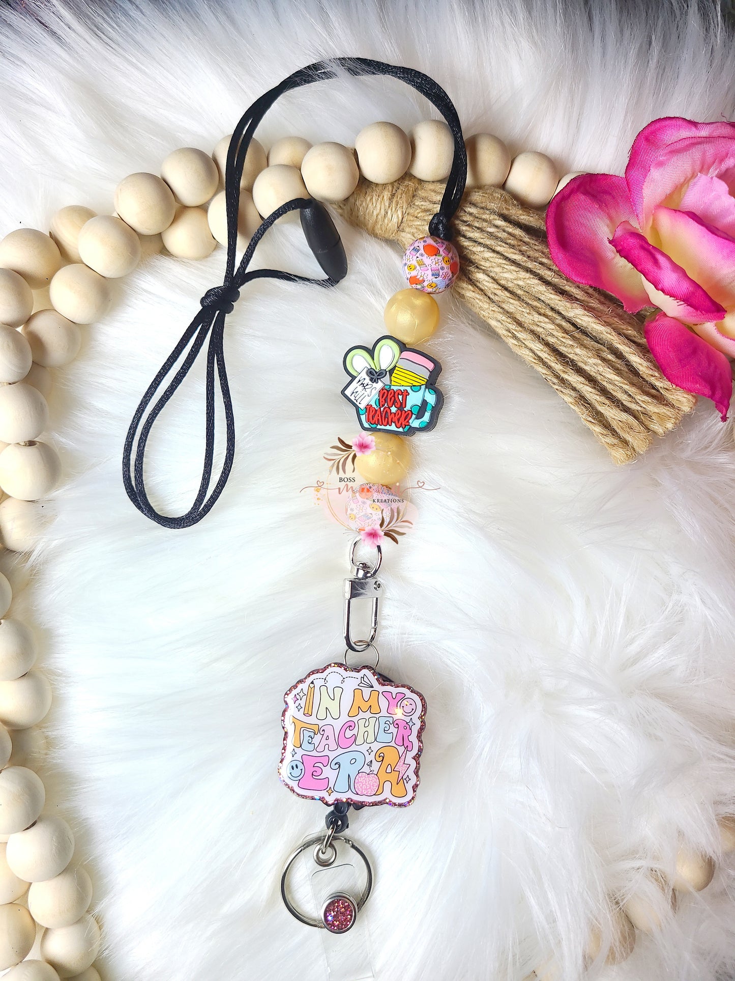 Teacher Era Badge Lanyard (RTS)