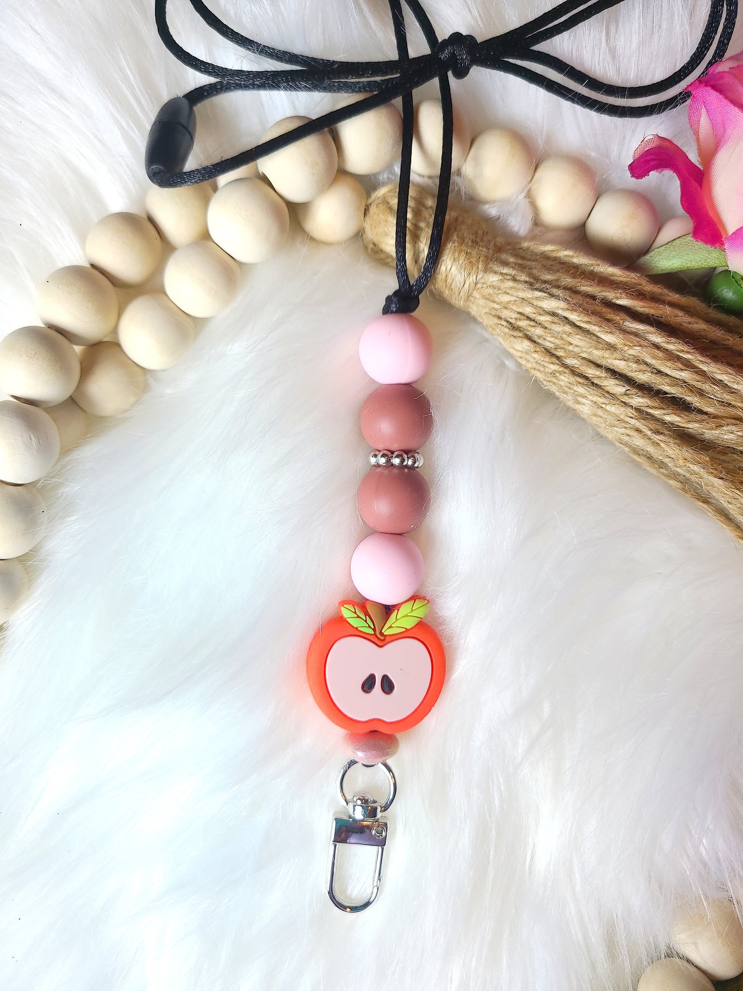 Sliced Apple Lanyard (RTS)