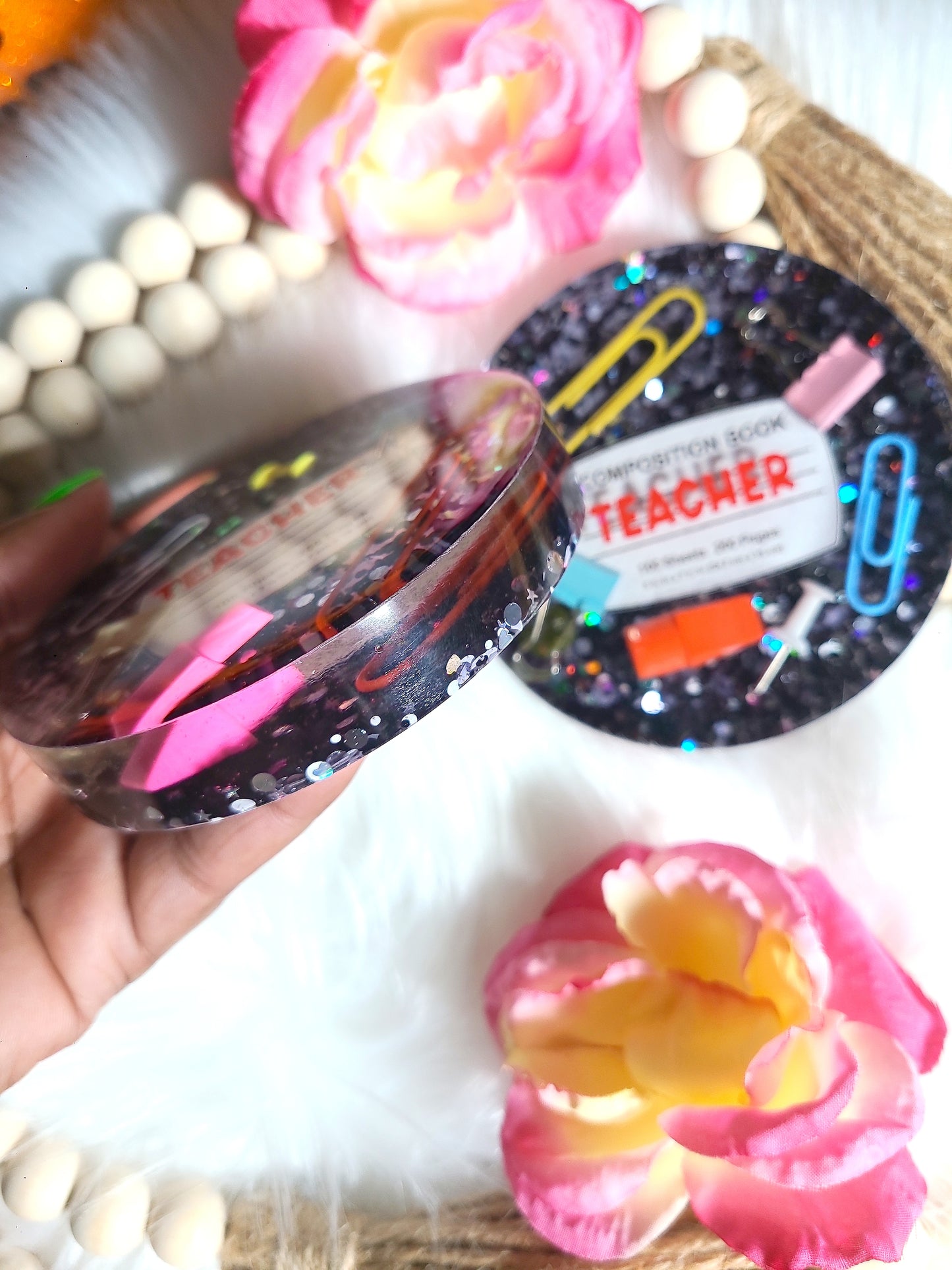 Circle Teacher Supply Coaster