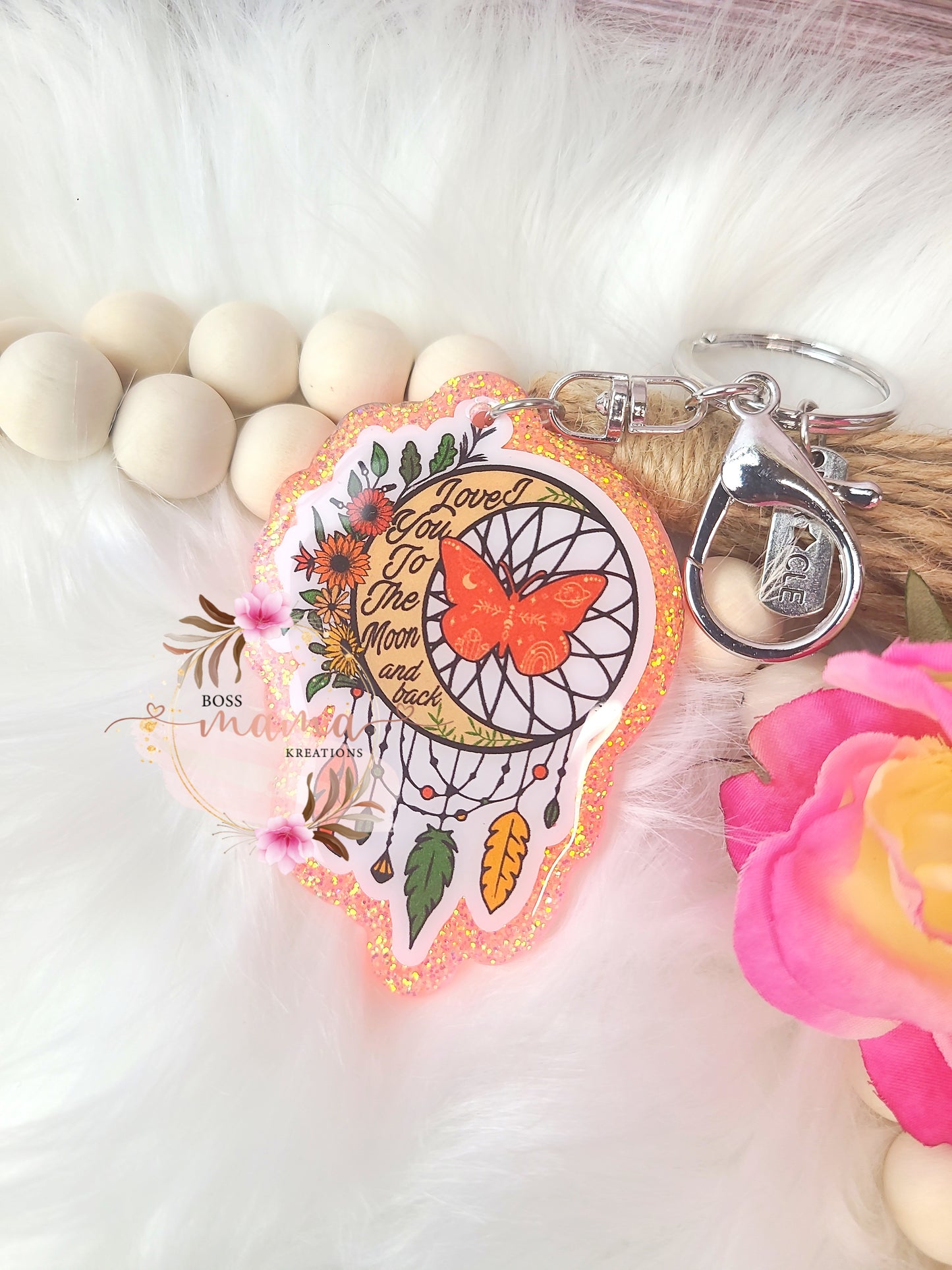 Dream Catcher Keychain (RTS)