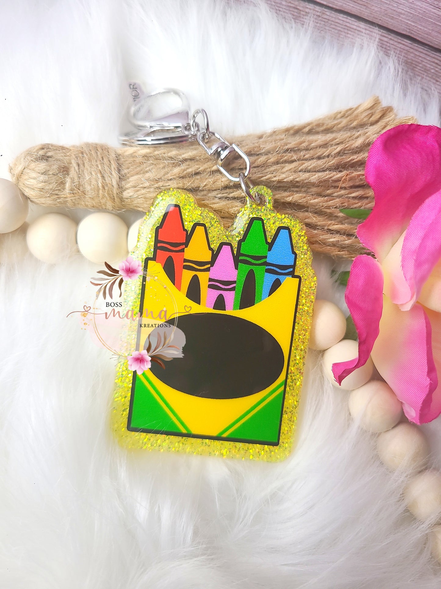 Crayon Keychain (RTS)