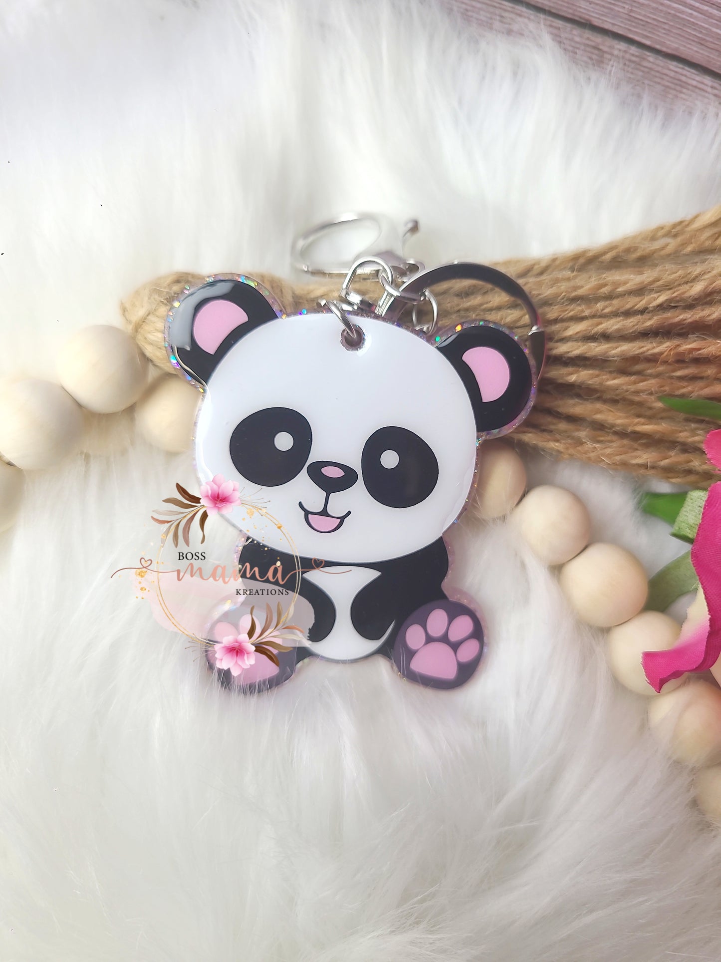 Panda Keychain (RTS)