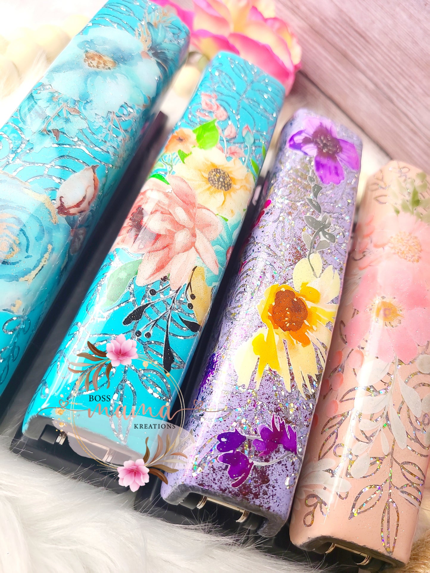 Peekaboo Floral Stapler (RTS)