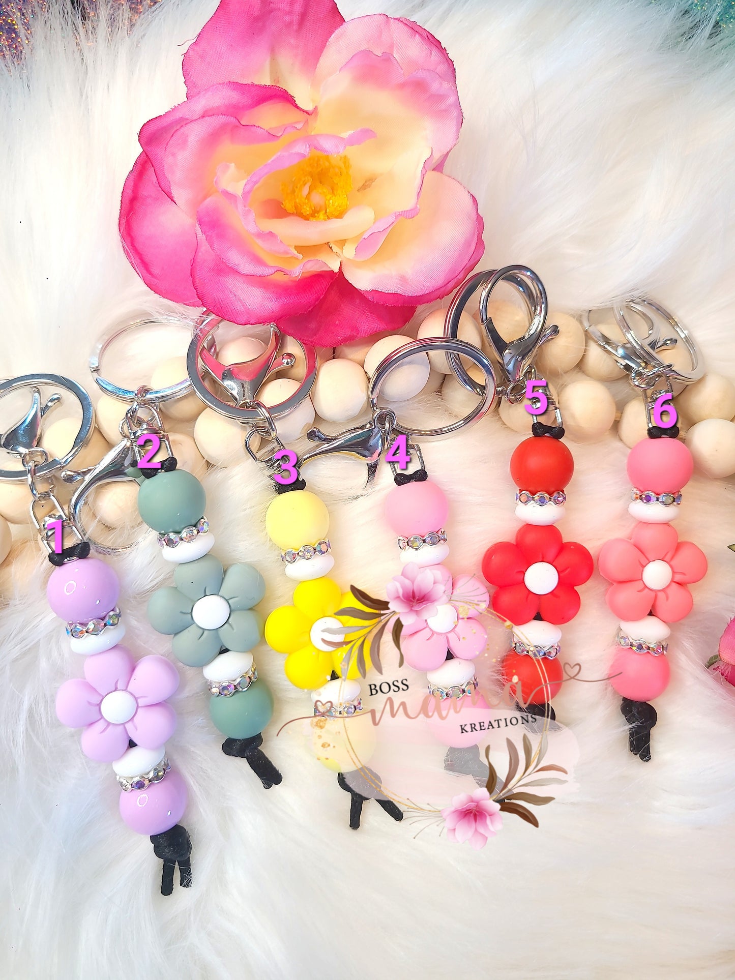 Daisy Bar Keychain (RTS)