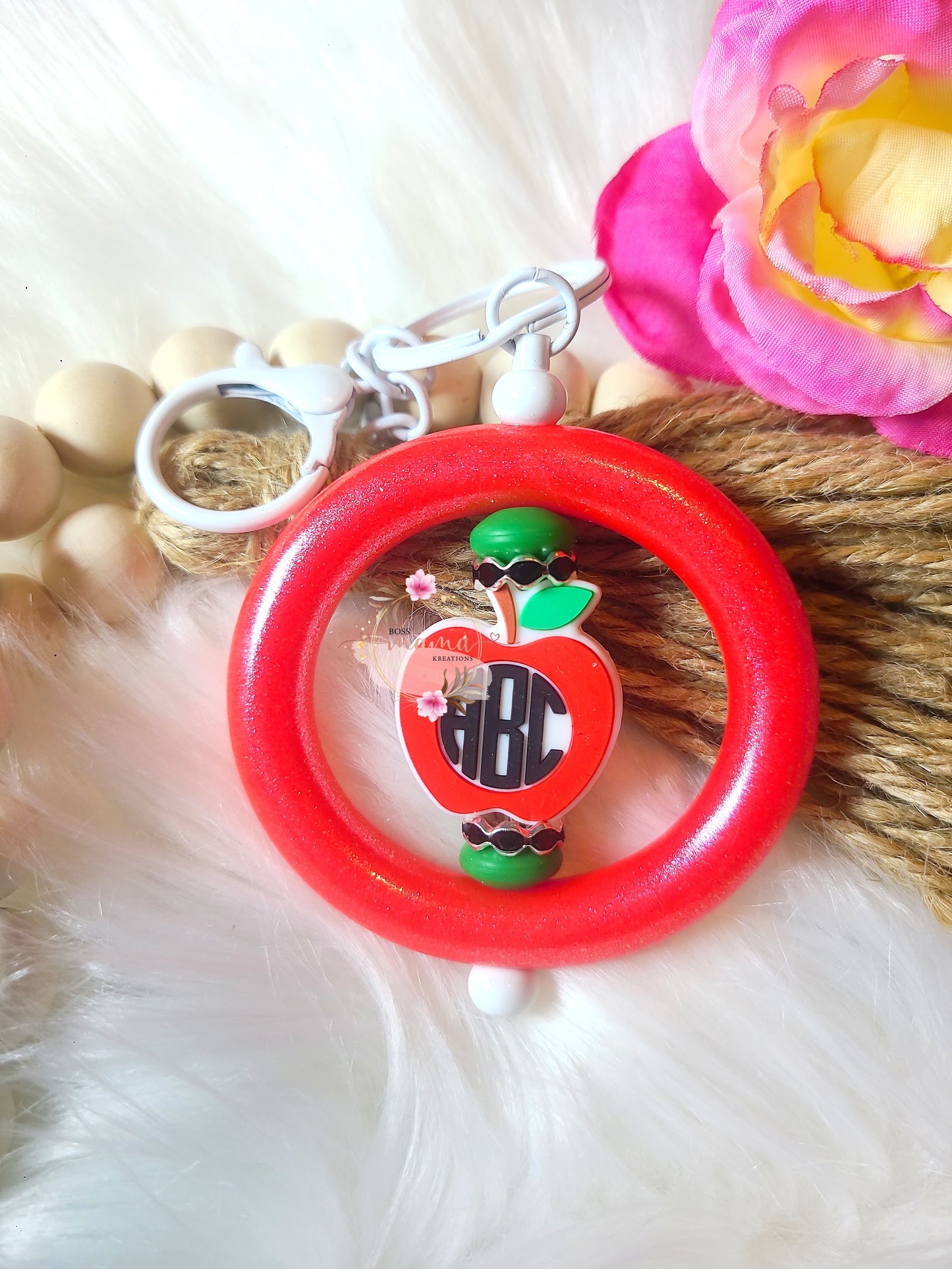 ABC Apple KeyRing (RTS)