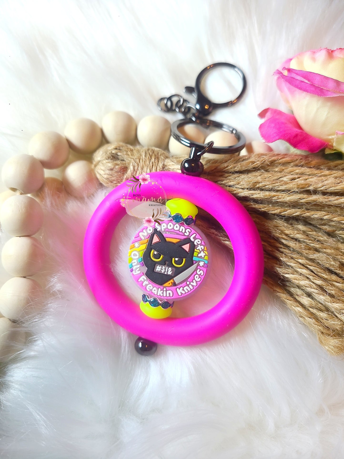 No Spoons Left KeyRing (RTS)