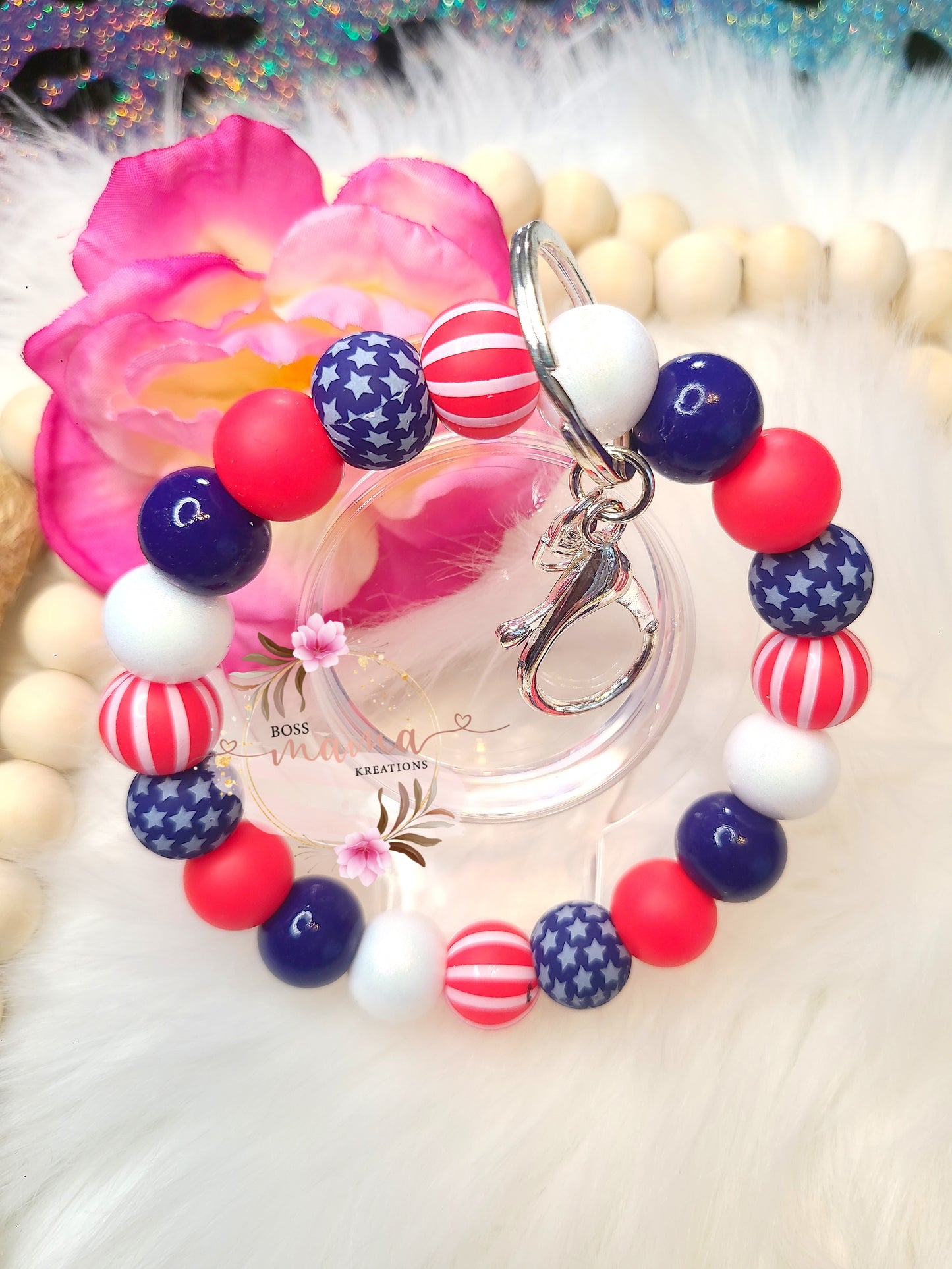 Star Spangled Wristlet (RTS)