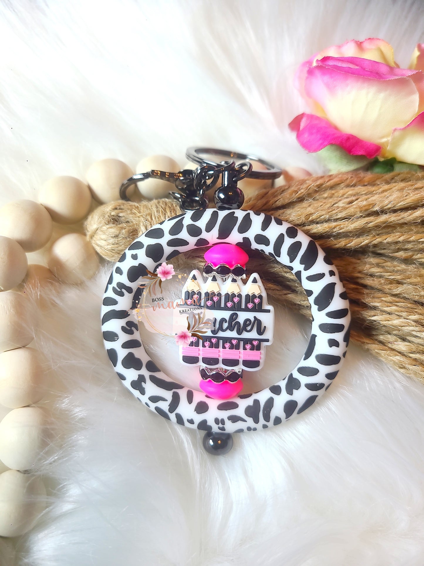 Cow Teacher KeyRing (RTS)