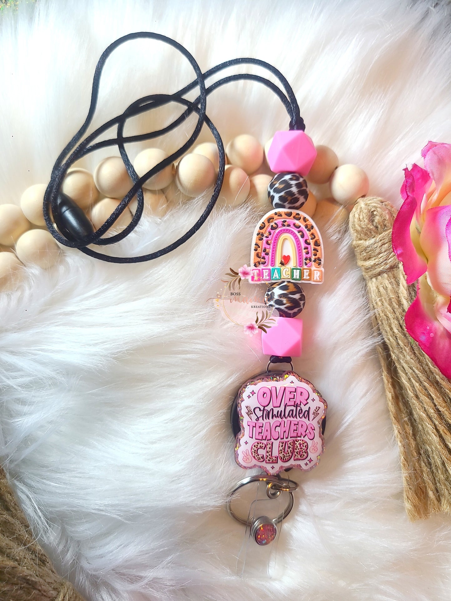 Over Stimulated Badge Lanyard (RTS)