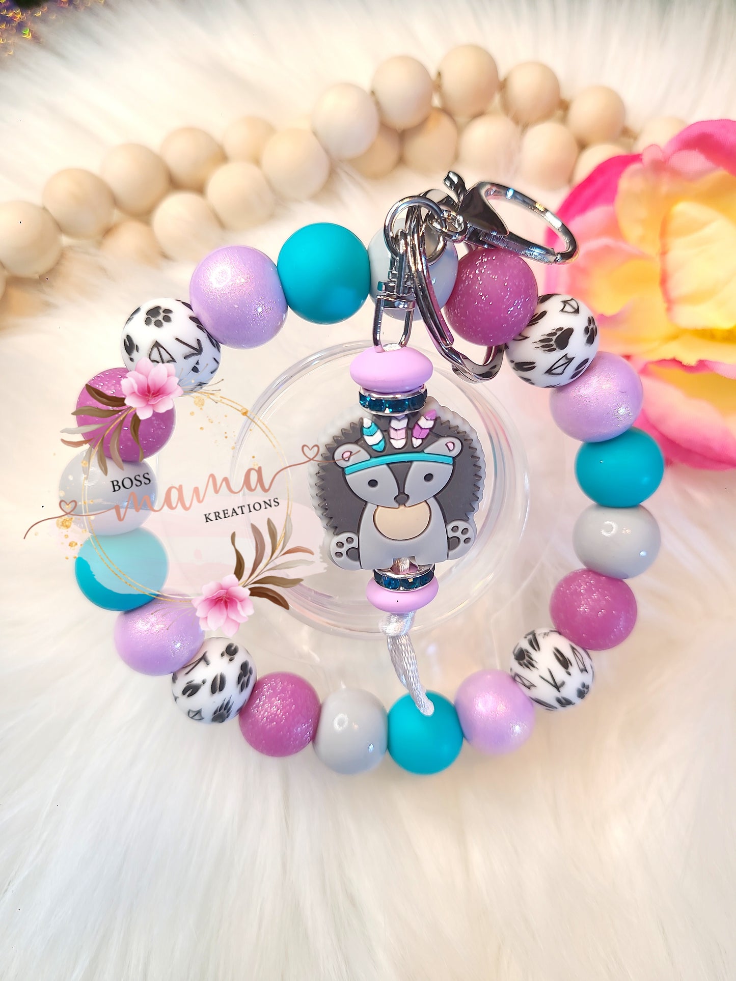 Native Hedgehog Wristlet (RTS)