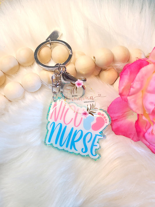 NICU Nurse Keychain (RTS)