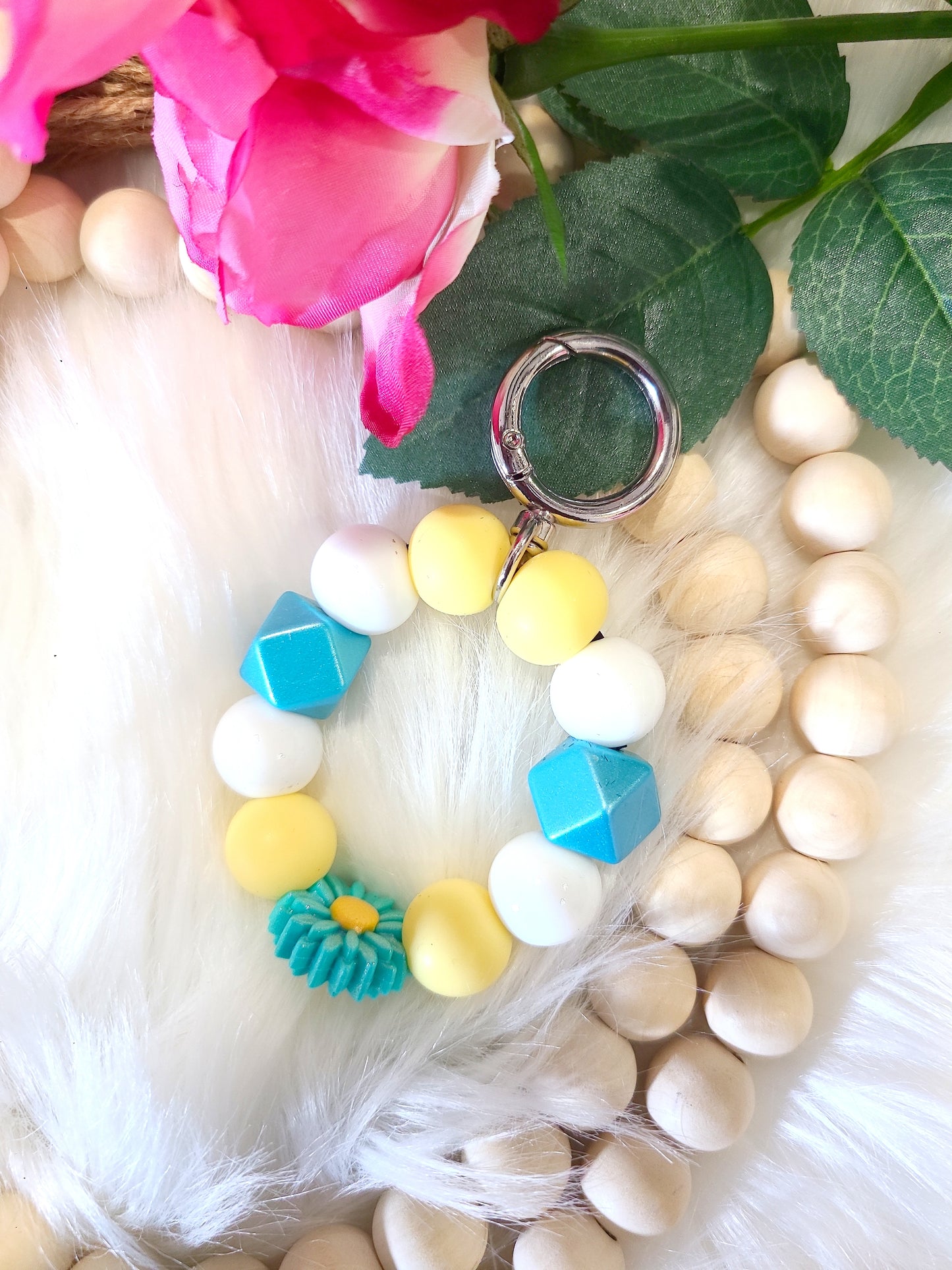 Turquoise Floral Mini