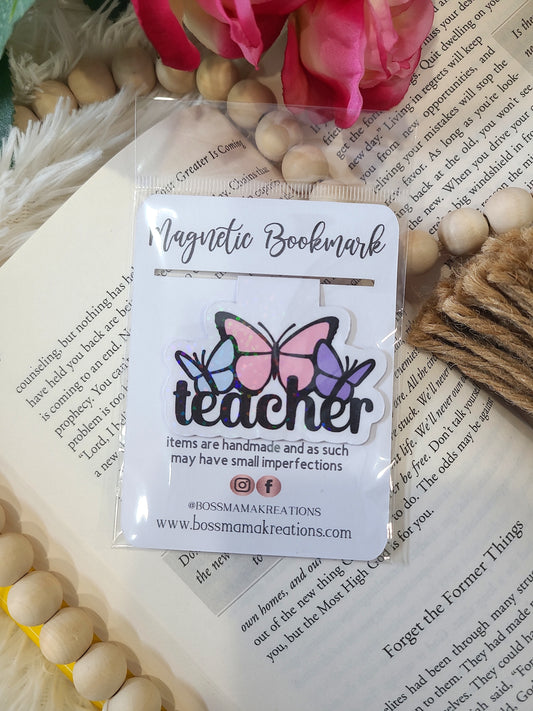 Teacher Butterfly Bookmark (RTS)
