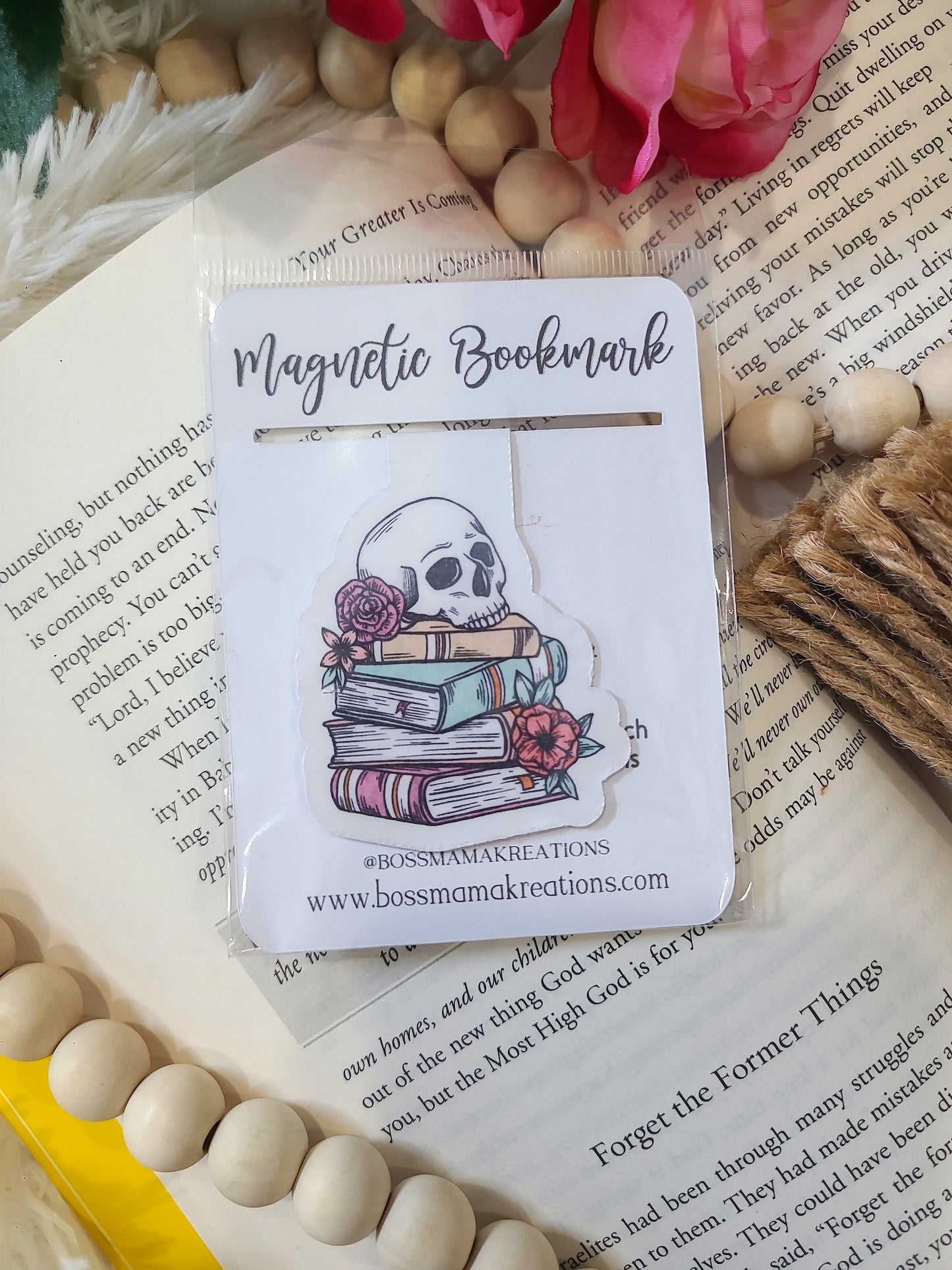 Skull Books Bookmark (RTS)