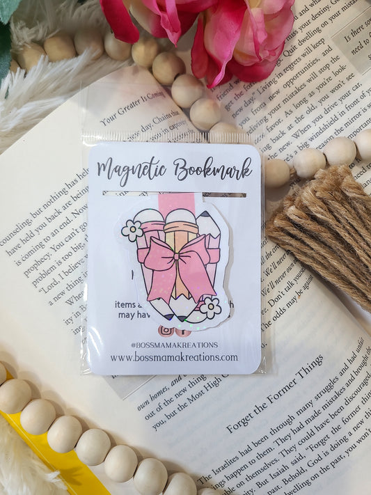 Bow Pencils Bookmark (RTS)