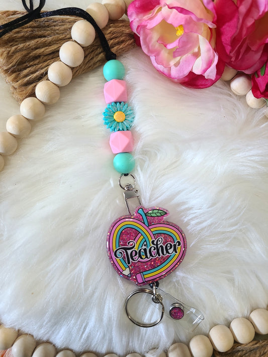 Apple Teacher Badge Lanyard (RTS)