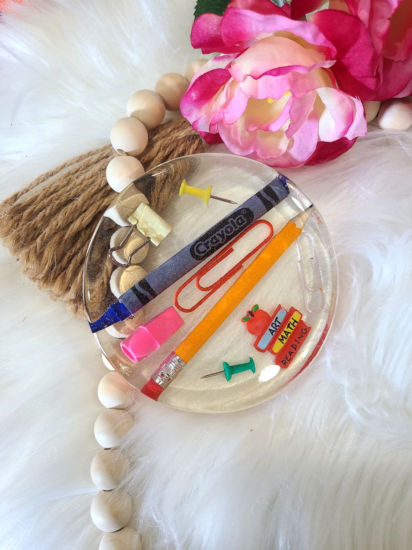 Art, Math, Reading Coaster