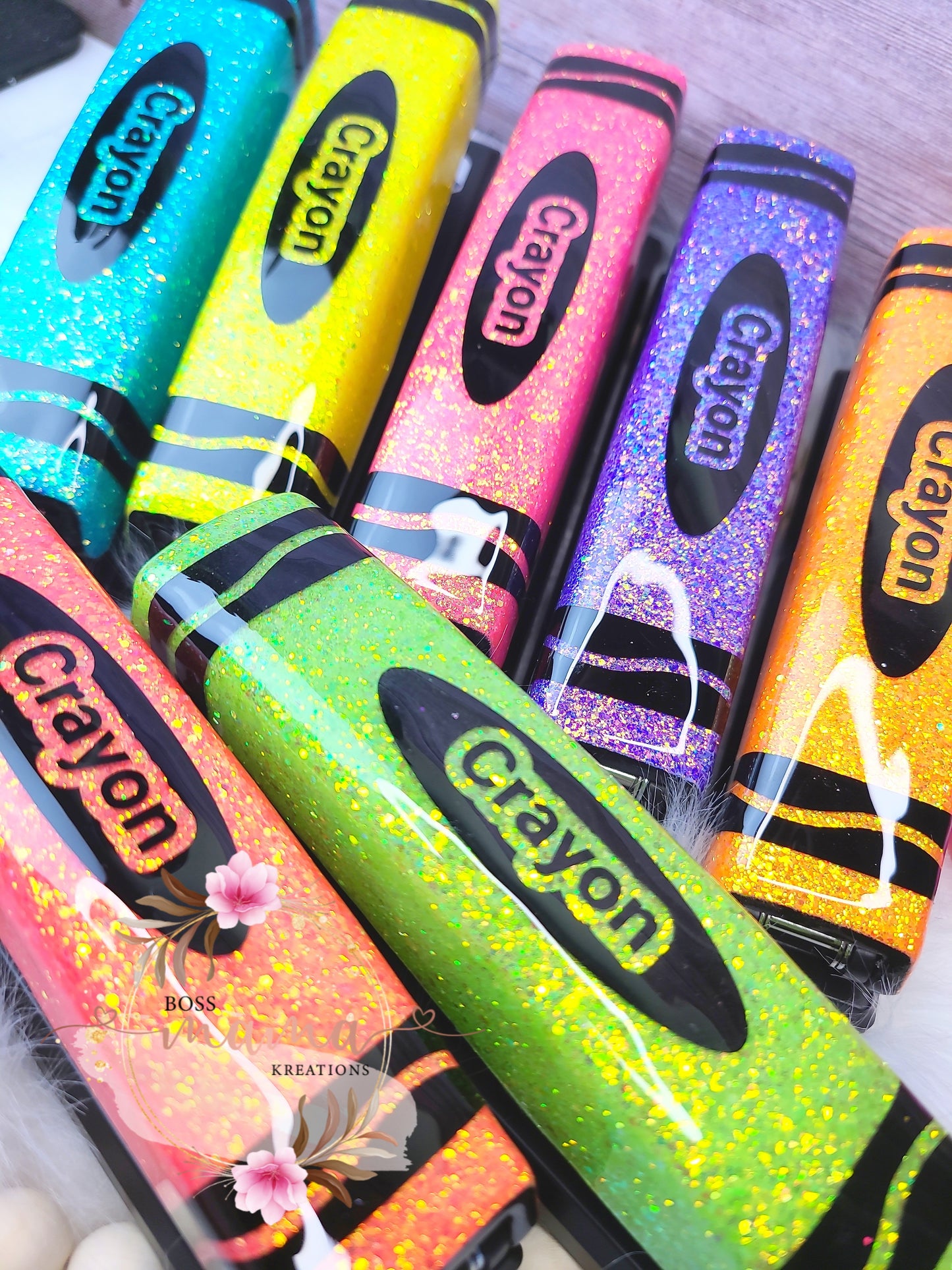 Neon Crayon Stapler (RTS)