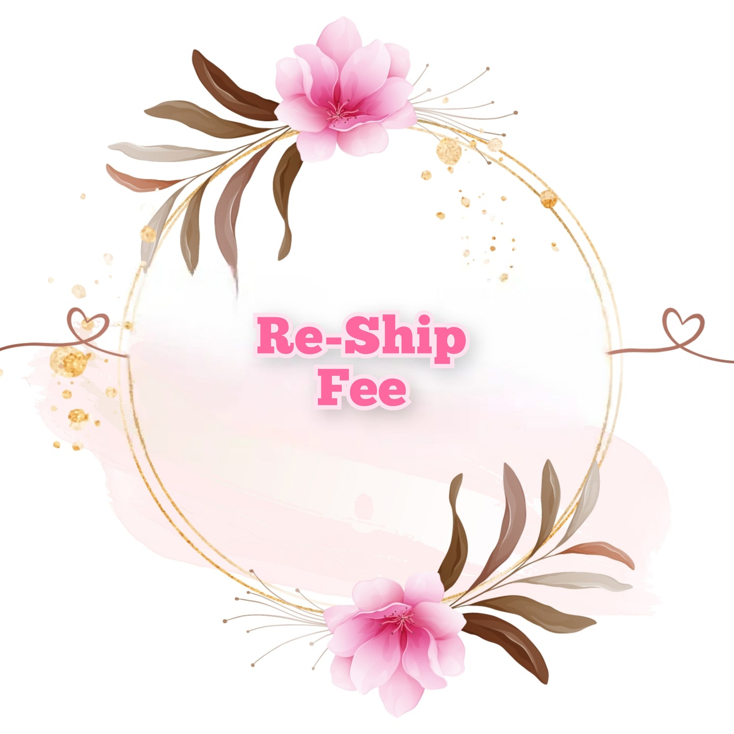 Re-Ship Fee