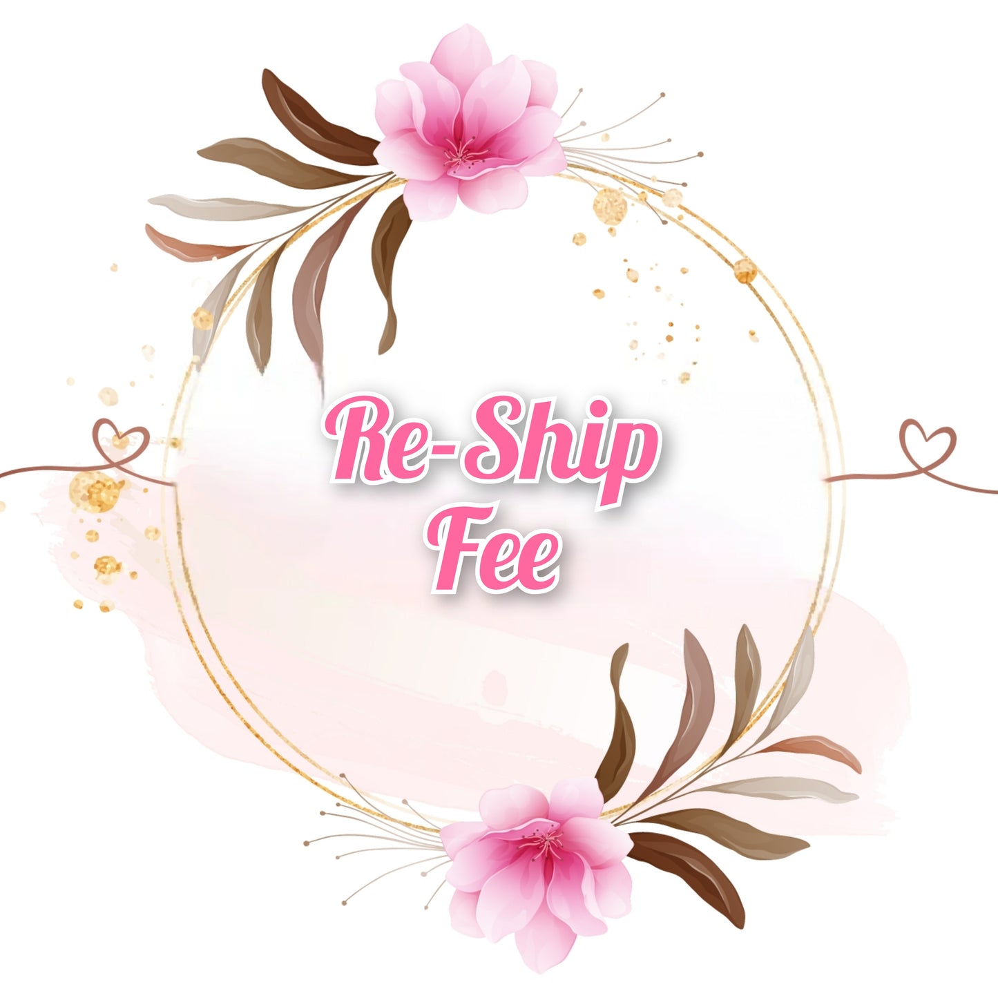 Re-Ship Fee