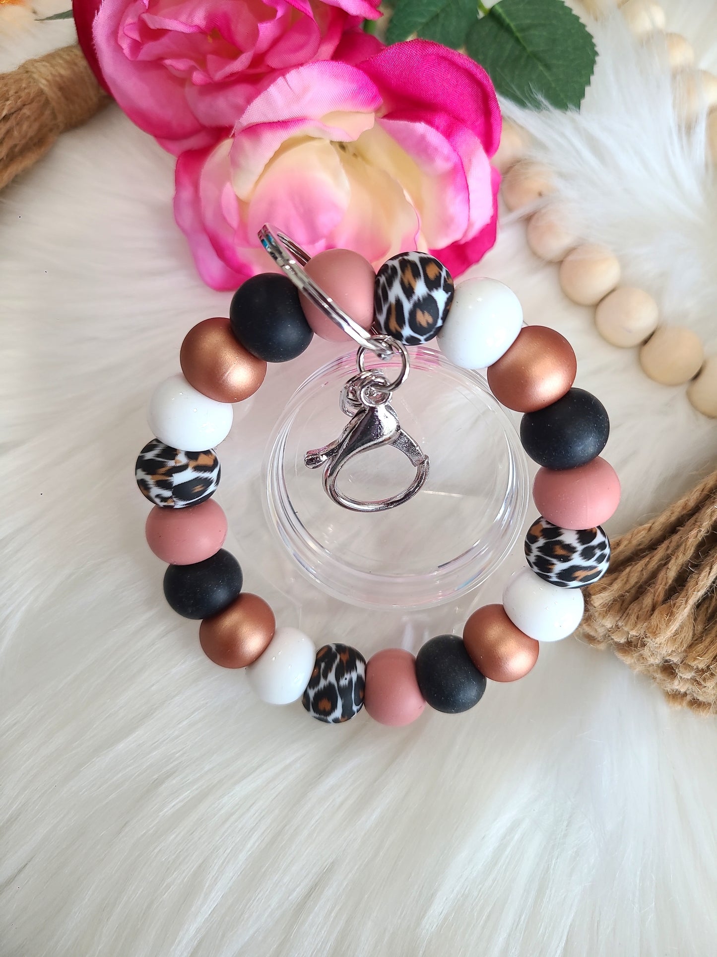 Sundust Leopard Wristlet (RTS)