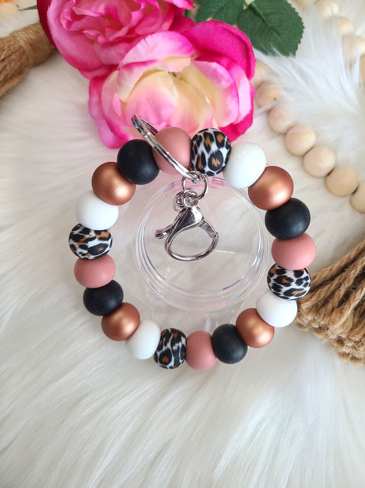 Sundust Leopard Wristlet (RTS)