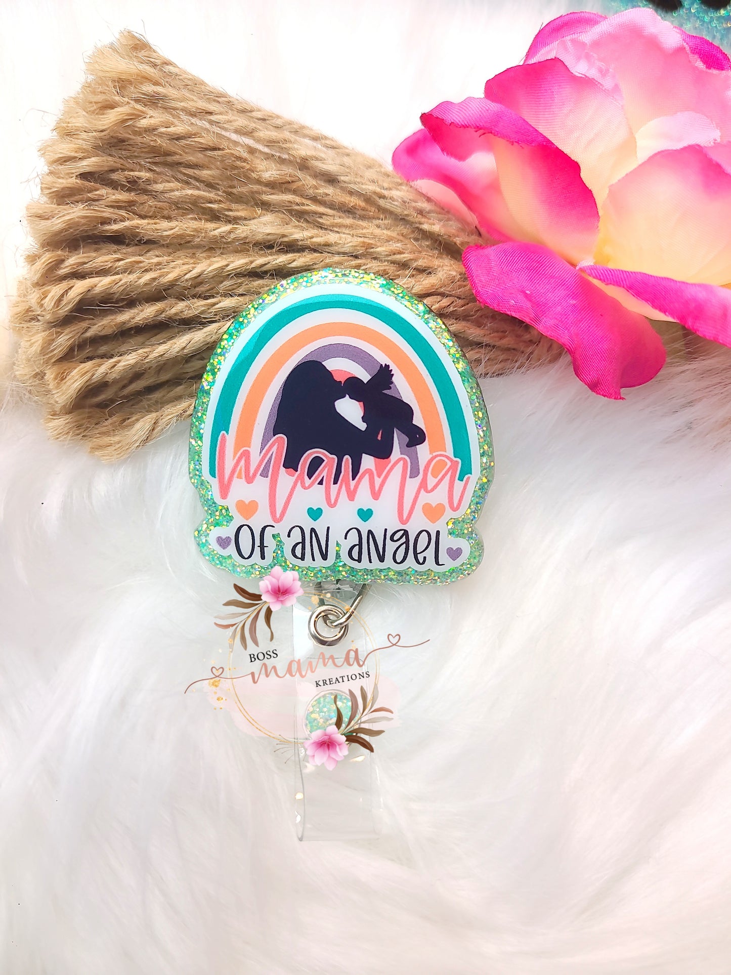 Mama of an Angel Badge (RTS)