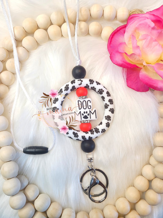 Dog Mom Lanyard (RTS)