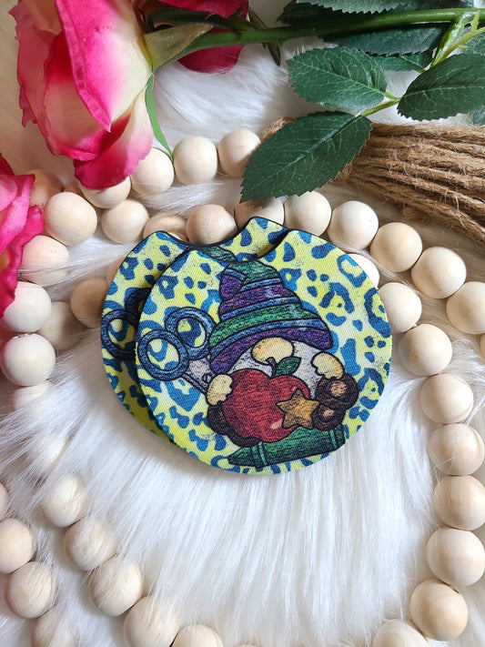 Apple Gnome Car Coasters (RTS)