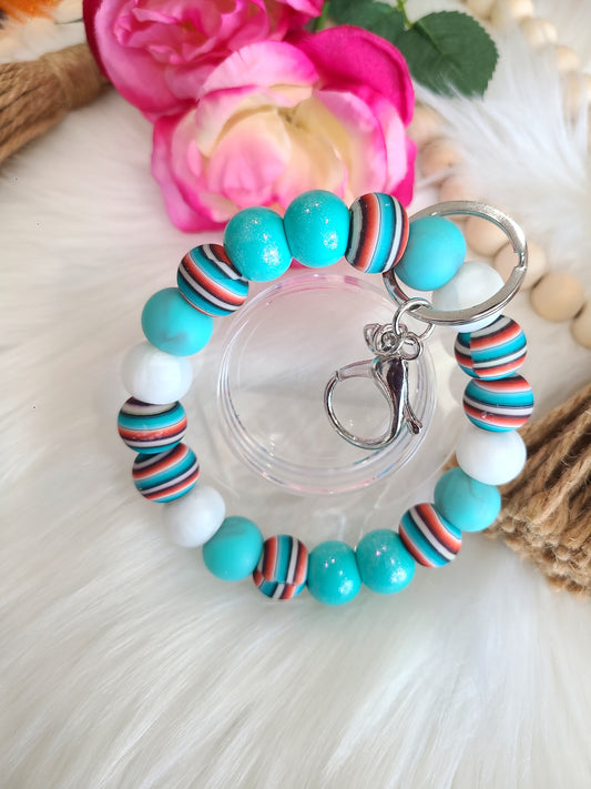 Wedtern Stripes Wristlet (RTS)