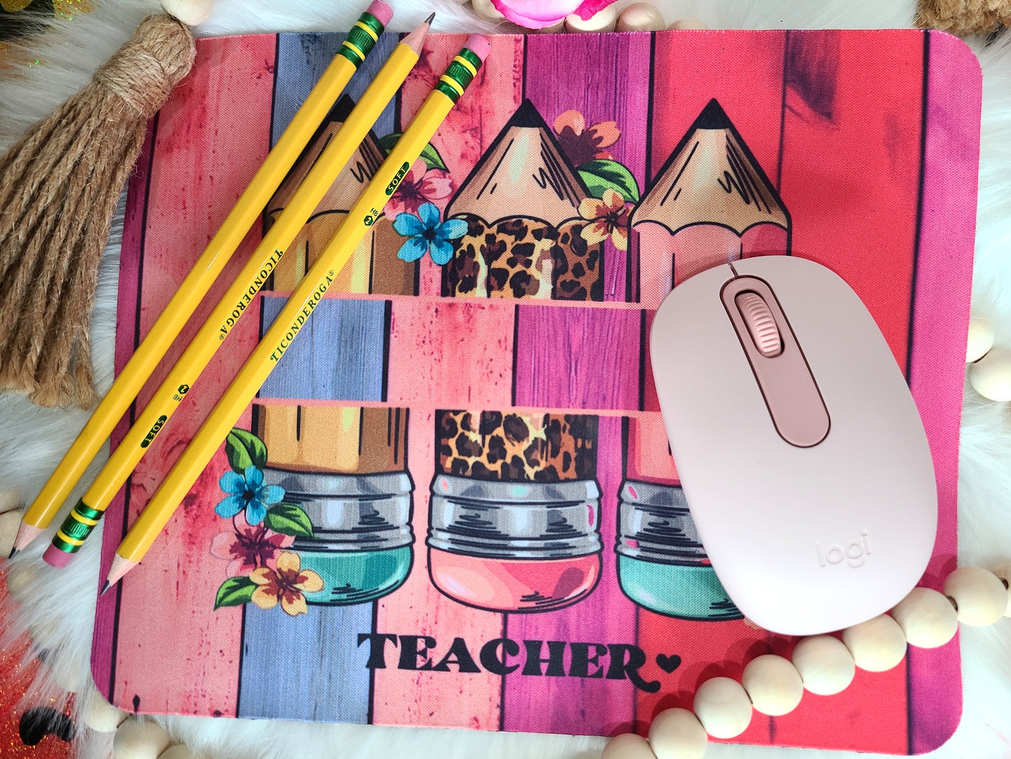 Leopard Teacher Mouse Pad (RTS)