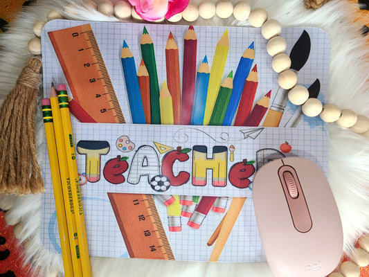 Ruler Teacher Mouse Pad (RTS)