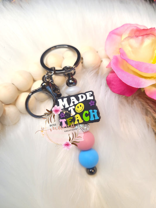 Made To Teach Bar Keychain (RTS)