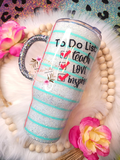 #TeacherLife Tumbler (RTS)