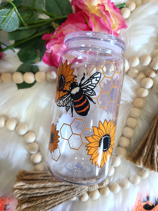 Sunflower Butterfly Libbey (RTS)