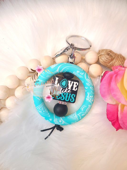 Love Jesus KeyRing (RTS)